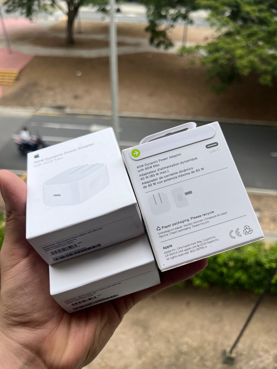 Cargador Apple 40W Dynamic 60W Max USB-C | iPhone 15 16 17, foto 3 de 4