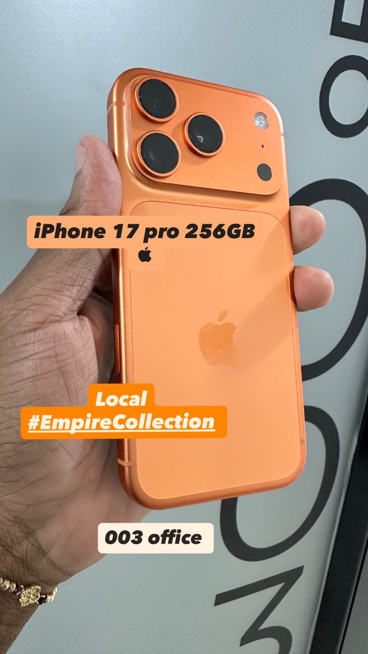 iPhone 17 pro 256GB   🍊