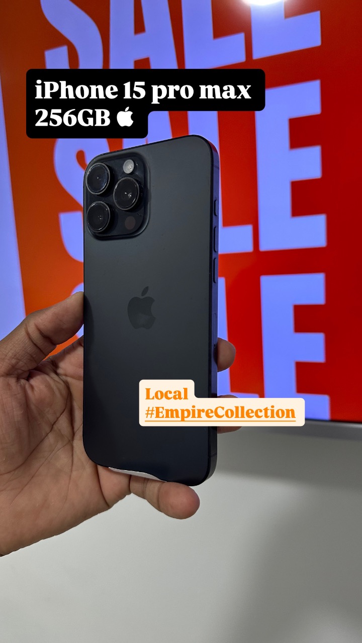 iPhone 15  pro max 256GB 